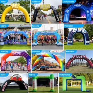 Arco Inflable Personalizado para Exteriores, Línea de Meta, Carpa para Carreras, Maratones, Deportes, Publicidad, Eventos Promocionales, Fiestas - Product Image 2