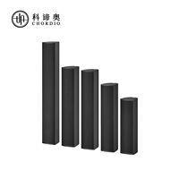 Altavoz de Columna Activo CHORDIO SYC, Sistema de Sonido Profesional Line Array para DJ, Altavoces de Audio para Exteriores, Sistema de Sonido PA para Actuaciones en Escenario