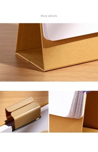 Khóa nhựa rời tùy chỉnh, nhãn dán hình dạng đặc biệt dễ thương, giá để bút, logo sáng tạo dành cho doanh nghiệp, lịch để bàn/tường giấy - Product Image 6