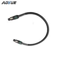 Câble de haut-parleur haute qualité 2,5 mm²/4 mm² x 2 broches/4 broches, longueur personnalisée 70 cm/5 m/20 m/25 m avec connecteurs Neutrik NL4 vers NL4 pour système line array