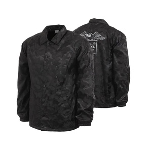 Personalizado bordado de alta calidad chaqueta hombres mujeres/impreso de Nylon con capucha - Product Image 1