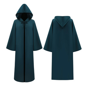 Capa con Capucha de <span class=keywords><strong>Halloween</strong></span>, Túnica Larga, Disfraz de Cosplay para Fiesta de Adultos, Disponible - Product Image 2