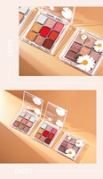 9 couleurs mattes miroitant haute Pigment maquillage paillettes personnalisé pas cher marque privée ombre à paupières fard à paupières Palette chrome/caméléon