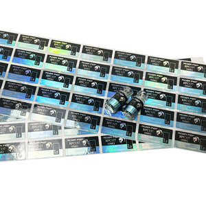 Cmyk in ấn y học 2ml 3ml 5ml 10ml 20ml không thấm nước an ninh hiệu ứng bóng lọ chai Hologram nhãn trên tờ - Product Image 3