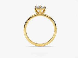 <span class=keywords><strong>Anello</strong></span> <span class=keywords><strong>di</strong></span> <span class=keywords><strong>Fidanzamento</strong></span> con Diamante Taglio Marquise da 1,5 CT, in Oro 14k o 18k, <span class=keywords><strong>Anello</strong></span> <span class=keywords><strong>Solitario</strong></span> Delicato a 4 Griffe - Product Image 2