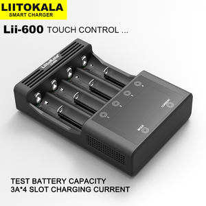 LiitoKala Lii-600 <span class=keywords><strong>Battery</strong></span> <span class=keywords><strong>Charger</strong></span> For Li-ion 3.7Vと<span class=keywords><strong>NiMH</strong></span> 1.2VバッテリーSuitableため18650 26650 21700 26700 AAバッテリー - Product Image 5