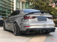 Kit carrosserie en fibre de carbone pour Audi A3 S3 RS3, diffuseur de style fibre de carbone amélioré pour A3 S3 RS3