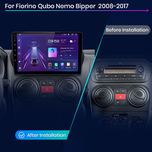 Junsun EU Carplay Android autoradio Auto Fiat Fiorino Qubo per Citroen Nemo per Peugeot 2008-2017 lettore DVD Auto - Product Image 2