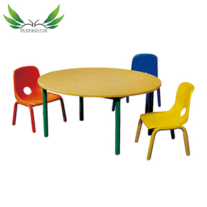 Mesa <span class=keywords><strong>de</strong></span> Juego y Estudio Rectangular <span class=keywords><strong>de</strong></span> Madera para Niños, Moderna, Popular, Económica, en Oferta, para 4 Niños - Product Image 3