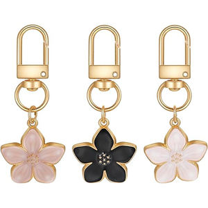 Llaveros y Abalorios Estéticos <span class=keywords><strong>de</strong></span> Flores Bonitas <span class=keywords><strong>para</strong></span> <span class=keywords><strong>Mujer</strong></span>, <span class=keywords><strong>para</strong></span> Bolsos, Mochilas, Accesorios, Colgantes, Bolsas y como Pequeño Regalo - Product Image 1
