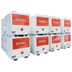 Réservoir cubique <span class=keywords><strong>d</strong></span>'approvisionnement en carburant sur site rentable SUMAC 1000L Doublure lavable amovible à double paroi Cadre antirouille galvanisé - Product Image 6