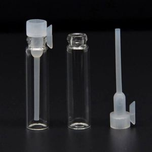 Flacon pulvérisateur 0,5 ml 1 ml 2 ml 3 ml en verre transparent, mini flacon portable rechargeable pour échantillon de parfum, flacon à bille, pulvérisateur à pompe - Product Image 3