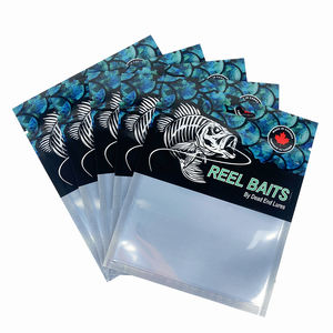 Индивидуальные мягкие пластиковые пакеты для рыболовных приманок, на заказ, для мягких пластиковых рыболовных наживок и приманок - Product Image 4