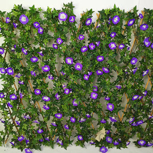 Bloque de Cerca Artificial <span class=keywords><strong>para</strong></span> Jardín, Decoración de Pared de Flores de Seda Plástica <span class=keywords><strong>para</strong></span> Exteriores, Tipo Césped <span class=keywords><strong>para</strong></span> Balcón - Product Image 4