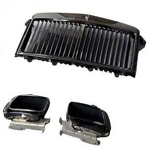 Grille de calandre pour Rolls-Royce Cullinan, version noire BB, pare-chocs avant en maille plastique, état d'occasion, boulons 5111731357 - Product Image 2