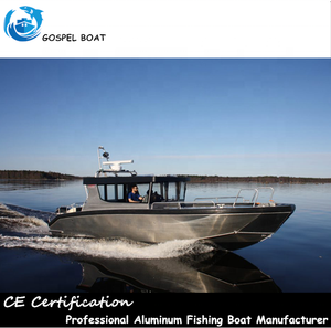 เรือลาดตระเวนทะเลน้ำลึกอลูมิเนียมเชื่อมทั้งหมด 9.5 เมตร - Product Image 4