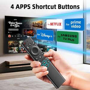 Télécommande BN59-01385A pour téléviseurs intelligents <span class=keywords><strong>Samsung</strong></span>, compatible avec tous les téléviseurs LED QD Neo QLED 4K 8K HDR, sans fonction vocale - Product Image 4