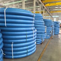 Tuyau de sablage d'urgence 38 mm de diamètre, 5 mm d'épaisseur de paroi, léger, flexible, en caoutchouc CPE avec renfort en fibre tressée