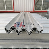 Barandas de Seguridad para Carreteras, Barrera de Acero Galvanizado en Forma de W de Alta Resistencia para Seguridad Vial - Safebuild