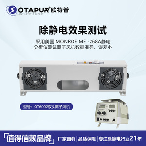 Ventilateur ionisant suspendu à double tête Otapur Ot6002, ventilateur industriel antistatique - Product Image 3
