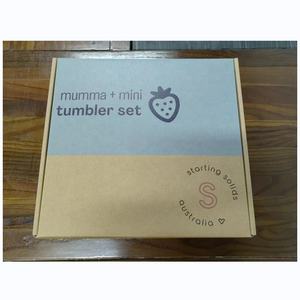 Kemasan hadiah kardus produk pakaian kotak Mailer karton kertas Kraft pengiriman merek Premium kustom ramah lingkungan - Product Image 5