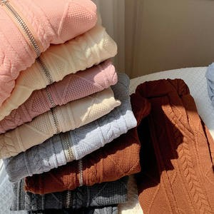 Nueva llegada 2 uds. Ropa de moda para niños, trajes de otoño, chaqueta con capucha de manga larga, conjunto de pantalones acampanados para niñas - Product Image 5