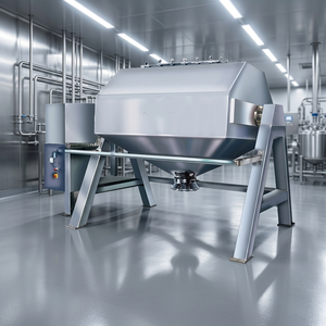 Moteur de mélangeur octogonal haute efficacité, capacité 200L, automatique, conforme GMP, en acier doux, pour le broyage de produits chimiques industriels - Product Image 3