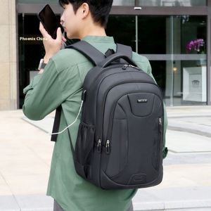 Sac à dos pour ordinateur portable de grande capacité, décontracté, sportif, nouvelle mode, pour affaires, avec fermeture éclair, en tissu Oxford imperméable, pour étudiants, voyages - Product Image 2