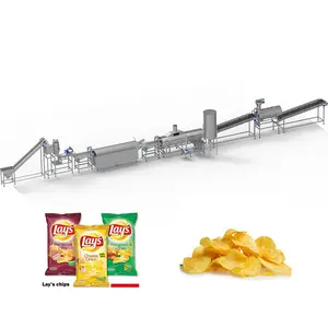 Semi automatic potato chips production line potato chips making machine small