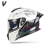 Casque de moto modulaire rabattable pour la conduite urbaine et les voyages, en ABS, double visière, Casco Capacete Moto pour hommes adultes