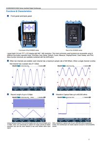 Oscilloscopes portatifs à double canal à superphosphore série Siglent SHS807X/SHS810X/SHS820X, bande passante 70 MHz-200 MHz - Product Image 6