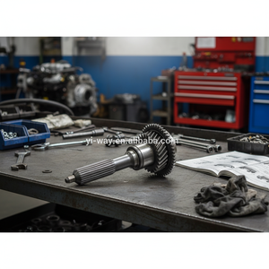 Engrenage d'arbre d'entrée remanufacturé Sunupmaster pour camion léger Dyna Rino, référence OE 33301-37030-21T/27T, dents HRC 60-62, garantie 12 mois - Product Image 3