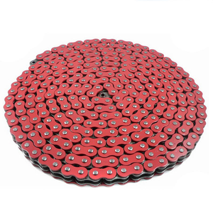 420 <span class=keywords><strong>428</strong></span> 428H 520, <span class=keywords><strong>cadena</strong></span> <span class=keywords><strong>dorada</strong></span> para motocicleta, Piezas de motocicleta, <span class=keywords><strong>cadena</strong></span> de rodillos de transmisión para motocicleta y juego de piñones de titanio - Product Image 1