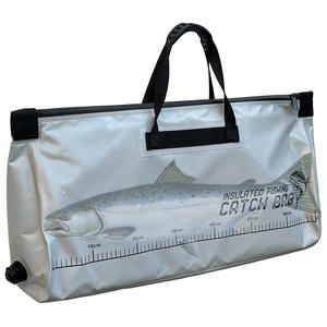 Sac de pêche isotherme personnalisé en bâche PVC imperméable de grande taille avec poignée ergonomique - Product Image 1