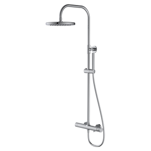 Set miscelatore <span class=keywords><strong>doccia</strong></span> termostatico a pioggia regolabile in ottone <span class=keywords><strong>con</strong></span> <span class=keywords><strong>soffione</strong></span> <span class=keywords><strong>e</strong></span> <span class=keywords><strong>doccetta</strong></span> - Product Image 2