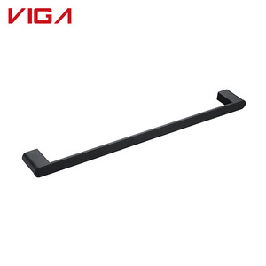 <span class=keywords><strong>Toallero</strong></span> de baño de hotel moderno de bajo precio 304 Acero inoxidable 24 pulgadas <span class=keywords><strong>Barra</strong></span> de toalla individual de oro cepillado - Product Image 4