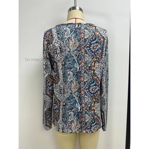 Camisa Blusa de Moda para Mujer, Manga Larga, Holgada, Informal, Modelo Explosión en Ventas - Product Image 6