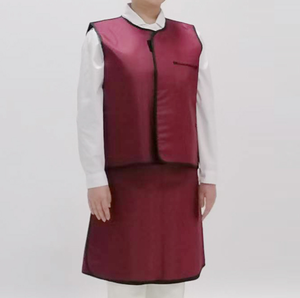 Delantal médico de plomo para rayos X Delantal de plomo CT de 0,5 mmpb con alta protección contra rayos X - Product Image 2