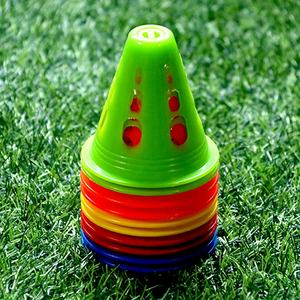 Futbol özel yenilik mavi yeşil futbol hız çeviklik eğitim güvenlik bariyerleri flaşör renkli <span class=keywords><strong>Mini</strong></span> disk trafik konisi pembe - Product Image 3
