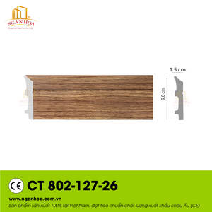 Nouvelle vente Moulures de plafond PS Grain de bois Polystyrène |   Profils de décoration murale intérieure, vente en gros d'usine au Vietnam - Product Image 5