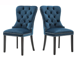 Inicio Comedor Muebles Sillas Luz Lujo Azul Restaurante Top 6 Sillas de comedor - Product Image 5