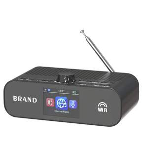 <span class=keywords><strong>Radio</strong></span> Internet WiFi avec récepteur <span class=keywords><strong>radio</strong></span> numérique <span class=keywords><strong>FM</strong></span> audio sans fil, lecteur de musique sans fil pour la maison - Product Image 1