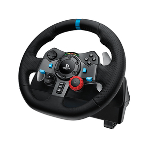 Volant de course filaire Logitech G29 avec pédale, levier de vitesses et gyroscope six axes, compatible - Product Image 1