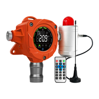 Détecteur de fuite de gaz combustible à écran LED fixe ATEX CE FCC 0-100% LEL pour station service Station GPL