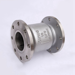 SONGO DN100 4 pulgadas PN16 brida final silencioso acero inoxidable 304 CF8 de no retorno de elevación vertical de válvula de retención - Product Image 5