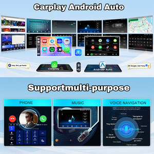 Autoradio Android universel pour T5 Caravelle/<span class=keywords><strong>Transporter</strong></span>/Multivan 2010-2016, écran <span class=keywords><strong>auto</strong></span>, lecteur DVD, radio avec 64 Go FM DSP - Product Image 3