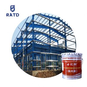 Ultra-thin Water Based Intumescent China Factory Fireproof <b>Paint</b> for Steel Structure Fire Retardant Coating - Product Image 5