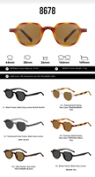 Lunettes de soleil à monture fine écaille de tortue UV400, personnalisables avec logo, tendance Y2K, pour femmes et hommes, vente en gros OEM ODM