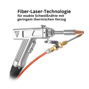 Machine de soudage laser à fibre 3-en-1 1500W pour le nettoyage, la découpe et le soudage manuel, pour tous les métalurgistes (STAHL WERK WCD1500) - Stock UE - Product Image 3
