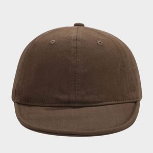 Casquette de baseball vintage sportive style urbain pour femme, personnalisée, à visière courte, avec logo, tendance, délavée, pour couple, style utilitaire - Product Image 4